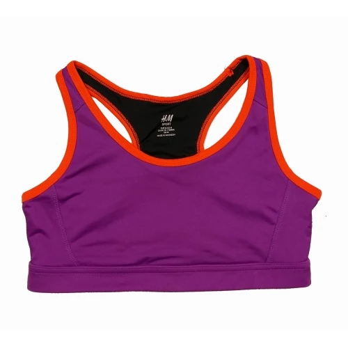 Lila-narancs sporttop (M)