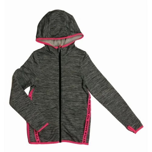 Szürke-pink sportfelső (152)