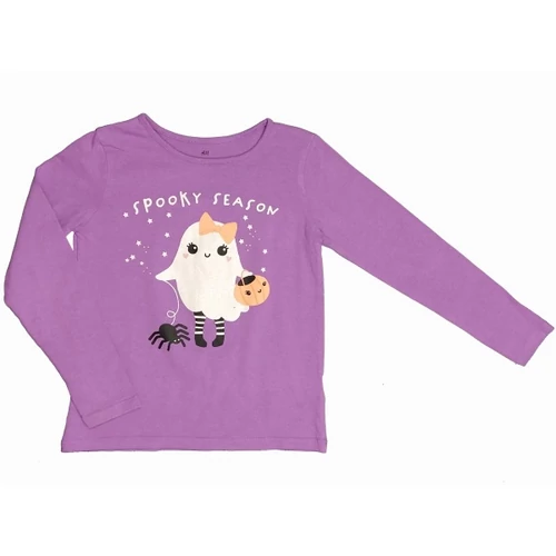 Lila szellemes póló (128)