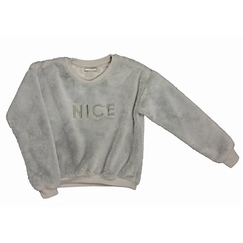 Szürke szörmés pulcsi (140)