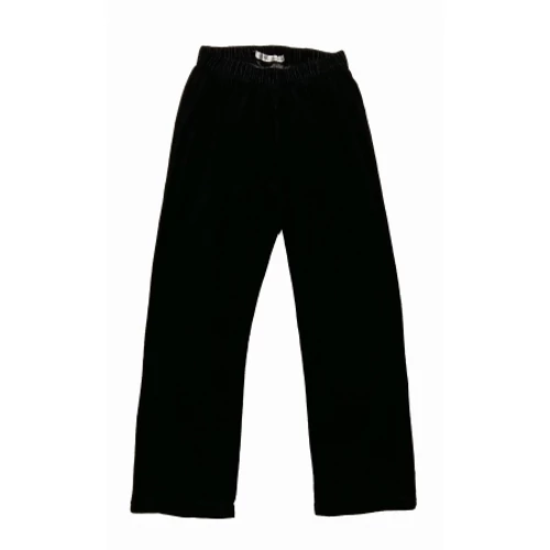 Fekete plüss pizsialsó (152)