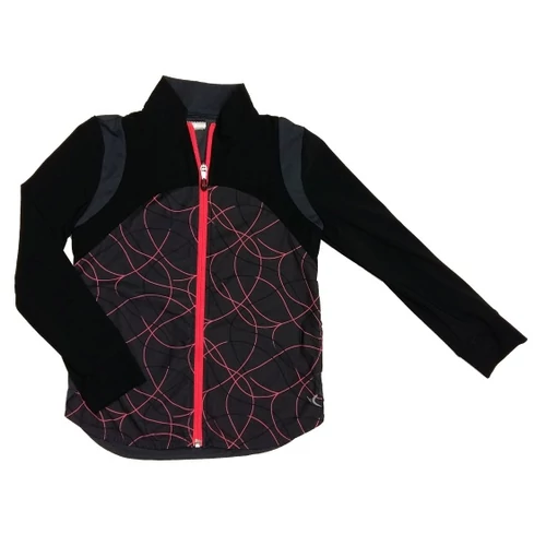 Fekete-pink sportfelső (128)