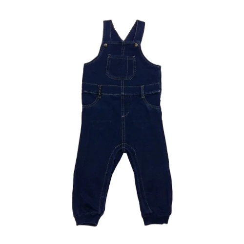 Farmerszínű kantáros nadrág (80)