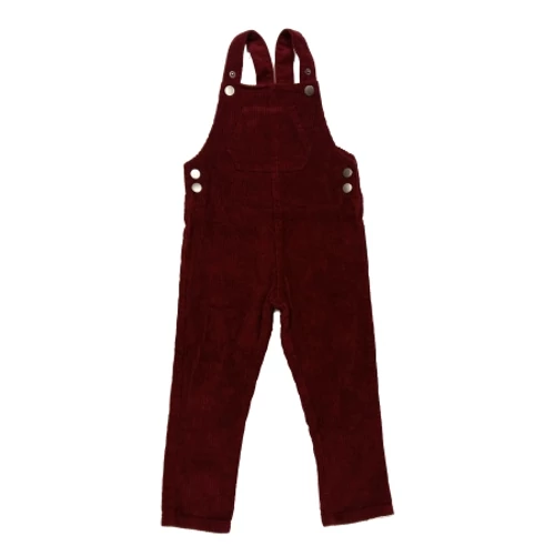 Bordó kord kantáros nadrág (98)