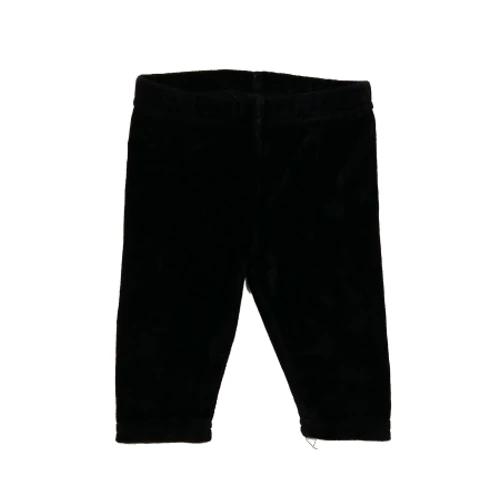 Fekete plüss nadrág (62)