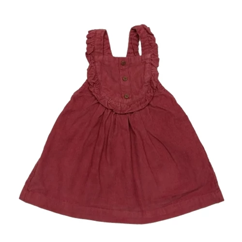 Mályva kord kantáros szoknya (80)