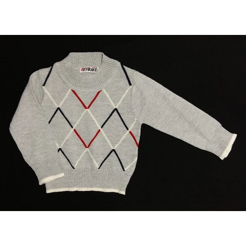 Szürke kockás pulcsi (80)