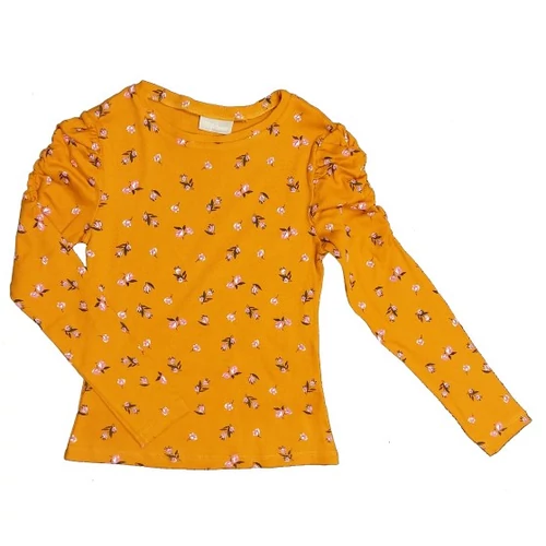 Okker virágos felső (128)