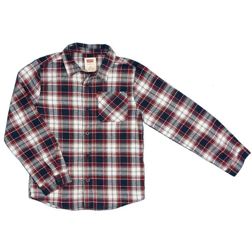 Kék-piros kockás Levi's flaneling (128)