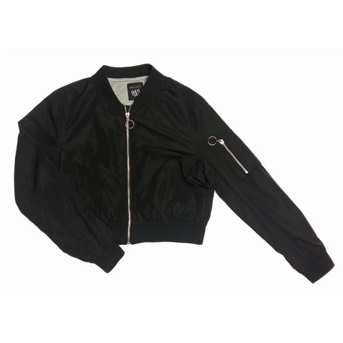 Fekete átmeneti kabát (158)