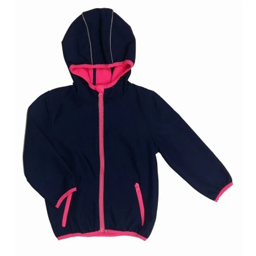 Sötétkék-pink átmeneti kabát (98)