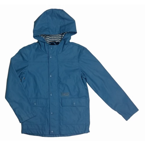 Kék csíkos átmeneti kabát (140)