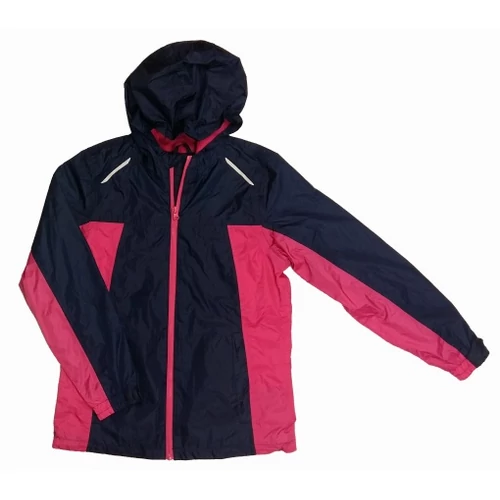 Sötétkék-pink átmeneti kabát (152)