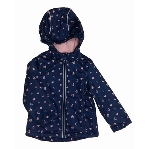 Kék-rózsaszín szives átmeneti kabát (92)