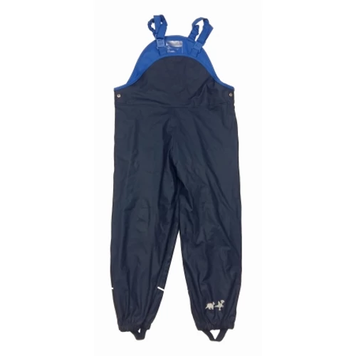 Sötétkék dínós esőnadrág (128)