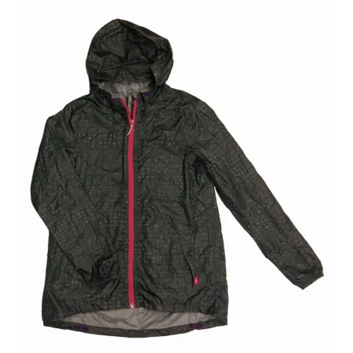 Szürke-pink átmeneti/eső kabát (170)