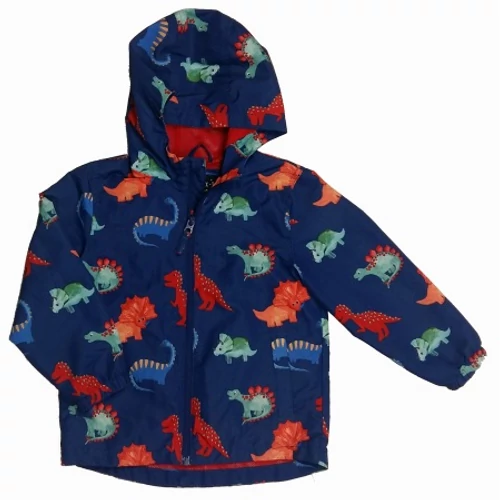 Kék dínós átmeneti kabát (110)