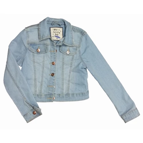 Világoskék farmerkabát (140)