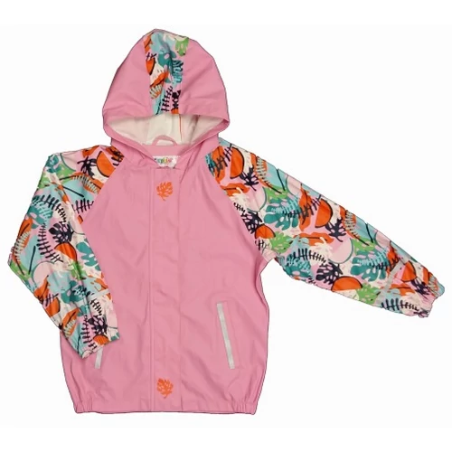 Pink leveles átmeneti kabát (128)