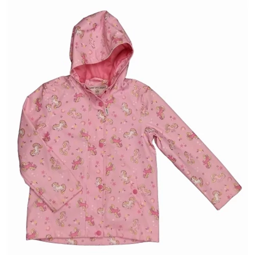 Pink unicornisos átmeneti kabát (122)