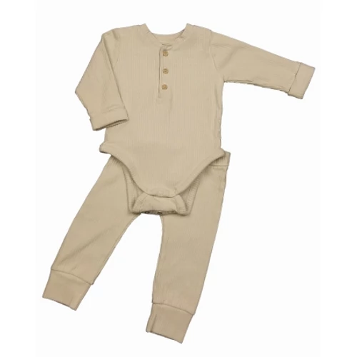 Bézs body-nadrág együttes (74)