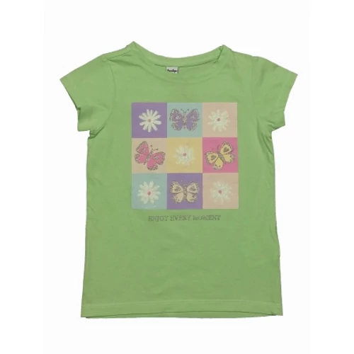 Zöld pillangós póló (116)