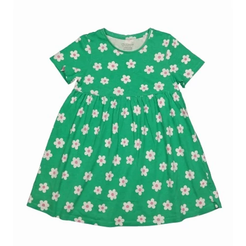 Zöld virágos ruha (128)