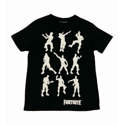 fekete Fortnite póló (140)