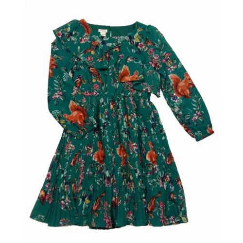 Zöldmókusos ruha (134)