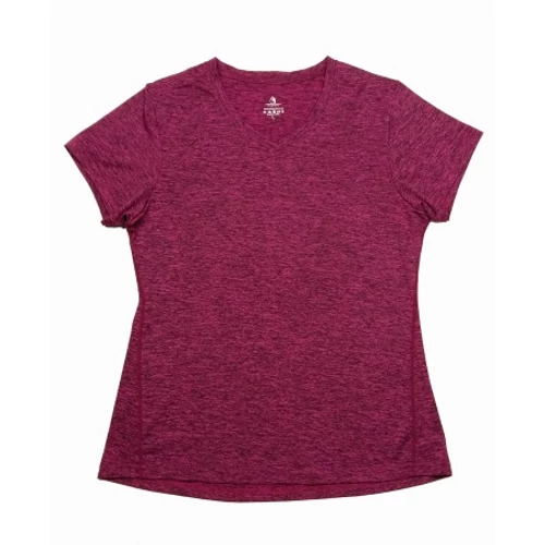 Pink-fekete cirmos sportpóló (L)