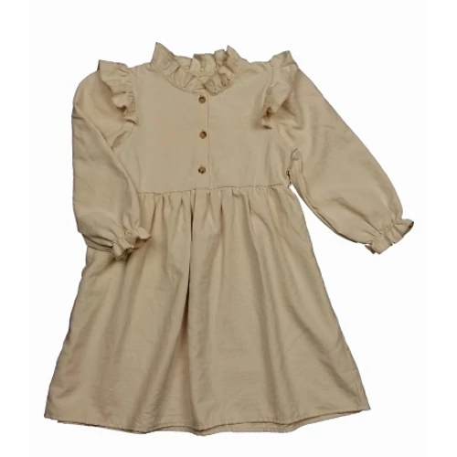 Krém fodros ruha (110)