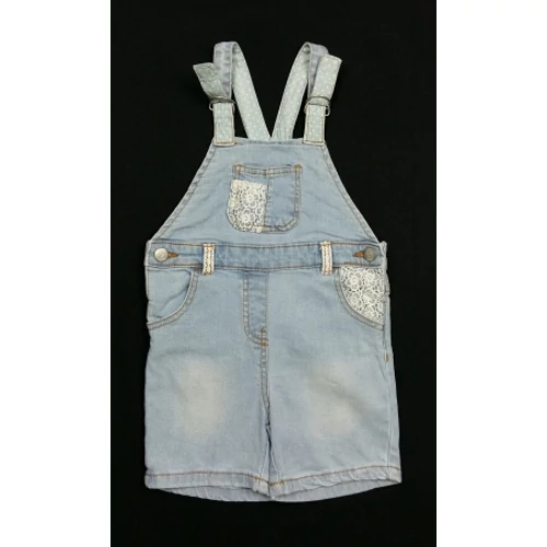 Csipkés kantáros farmershort (98)