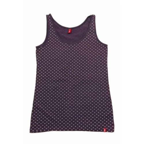 Lila-fehér mintás póló (XL)