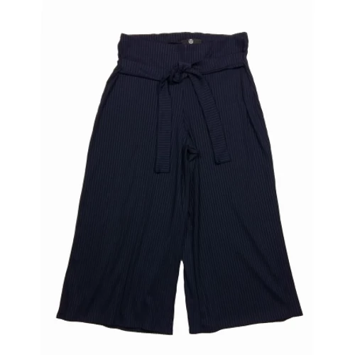 Sötétkék bordás 3/4-es nadrág (40)