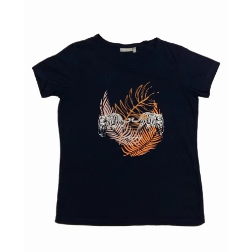 Kék tigrises póló (XS)