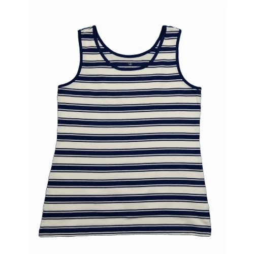 Kék-fehér csíkos póló (M)