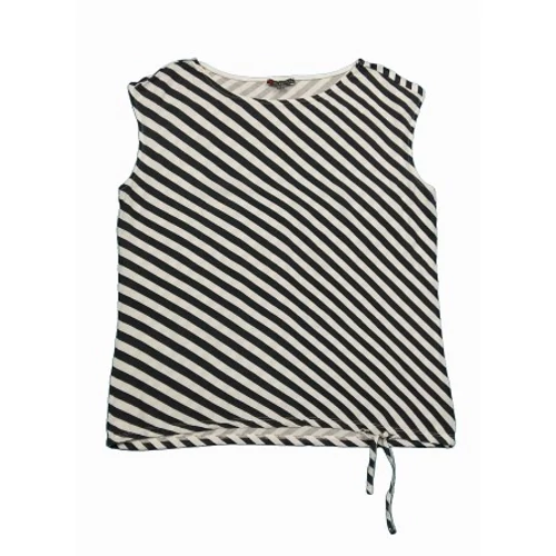 Fekete-fehér csíkos felső (38)