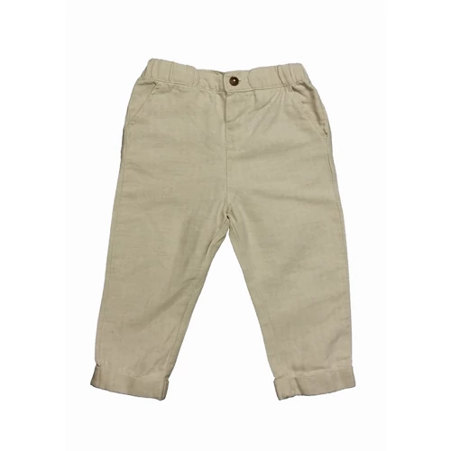 Krém lenes nadrág (86)