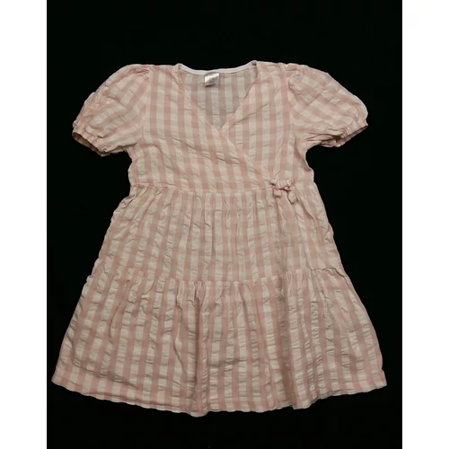 Rózsaszín kockás ruha (128)