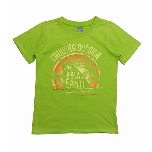 Zöld mintás póló (116)