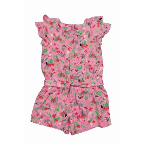 PInk állatos overálshort (128)