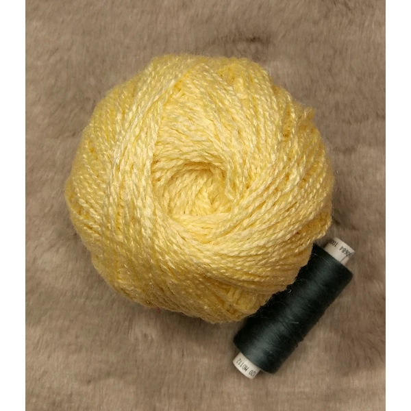 Sárga akril fonal (70gr)