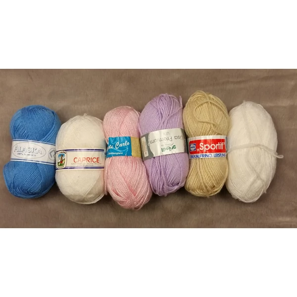 Vegyes akril fonal (300gr)