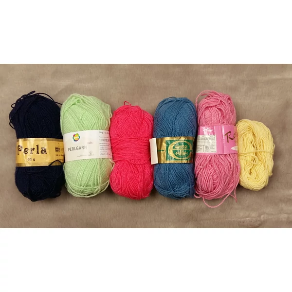 Vegyes akril fonal (250gr)