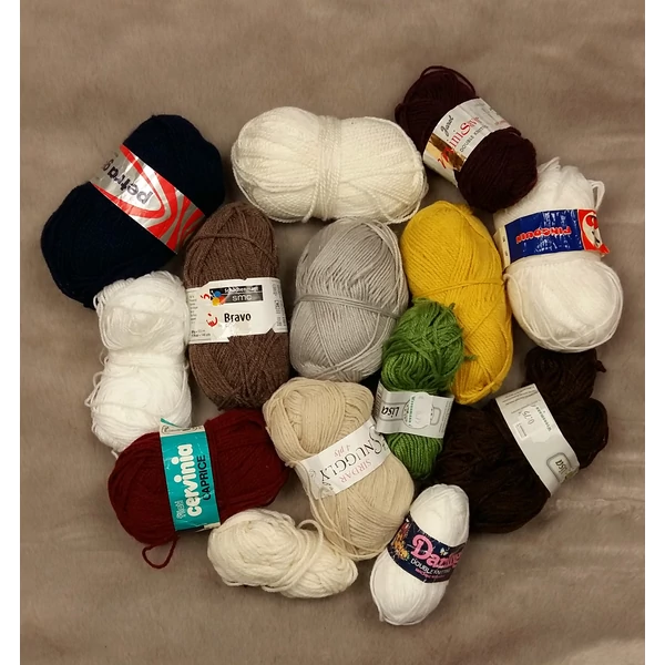 Vegyes akril fonal (550gr)