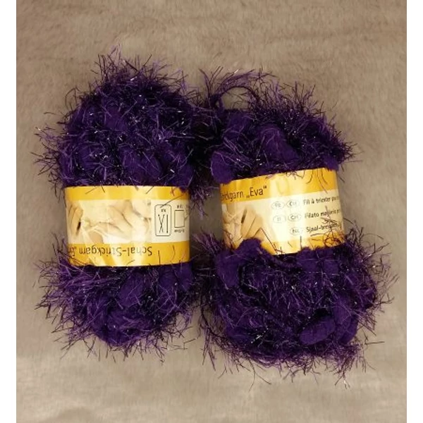 Lila bogyós fonal (100gr)