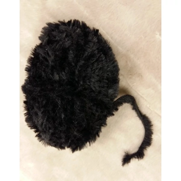 Fekete nyuszifonal (100gr)