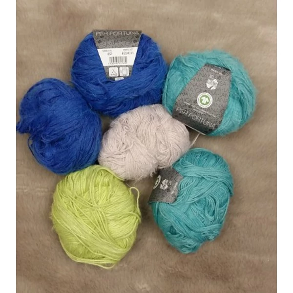 Lana Grossa Per Fortuna pamut-polyamid fonal (270gr)