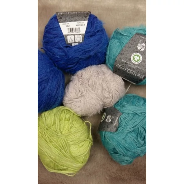 Lana Grossa Per Fortuna pamut-polyamid fonal (270gr)