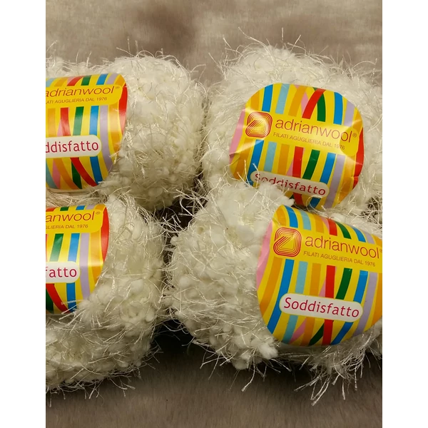 Adrianwool fehér fonal (250gr)